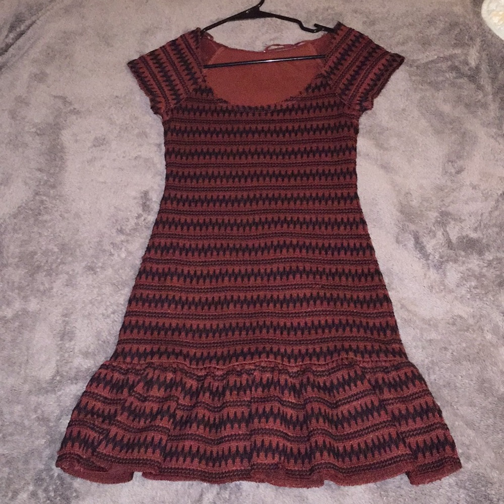 Above the knee knit dress